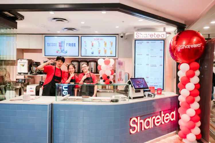 Sharetea Franchise Opportunity Sunshine Marketplace VIC