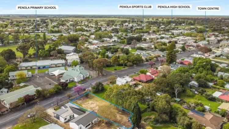 Buy land allotment in Penola with established trees and amenities