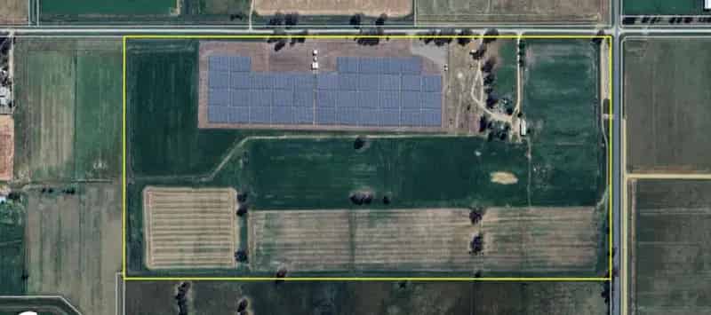 Rural investment opportunity for sale with solar farm near Cobram