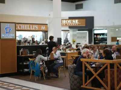 A cafe restaurant with high sale in Whitford City Shopping Center