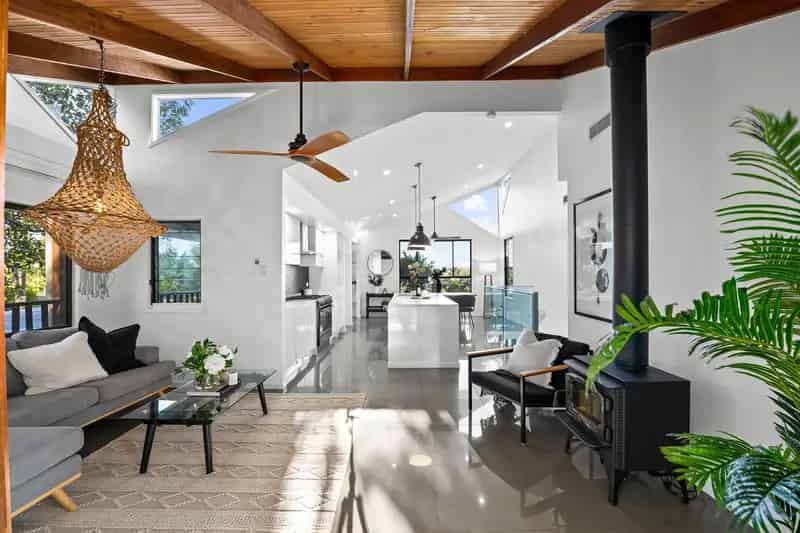 Modern Rainforest Retreat with Dual Living in a Private, Leafy Cul-De-Sac