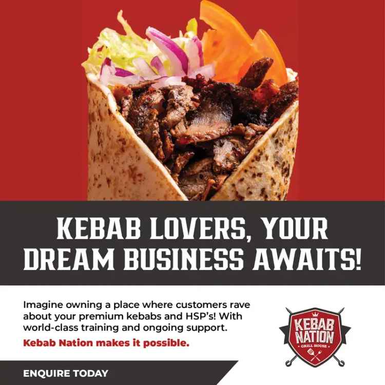 Buy Kebab Nation Franchise in Victoria with Premium Features