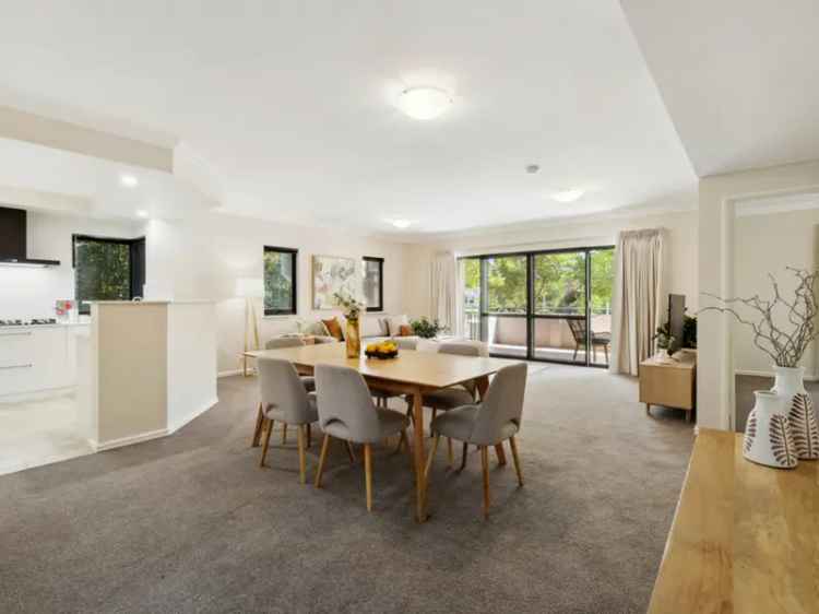 Buy Ground Level Apartment in East Perth with Stunning Park Views