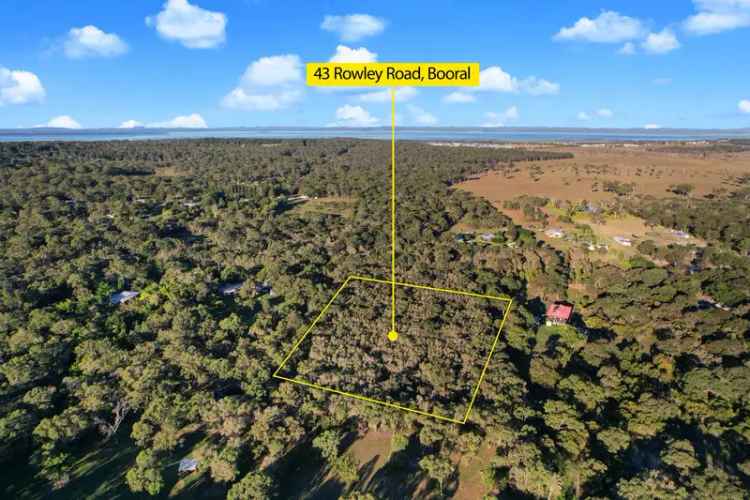 Buy Rural Land Five Acres Near Hervey Bay with Peaceful Outlook