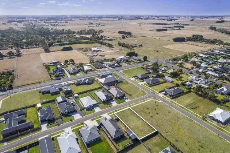 Prime Vacant Block in Murphy Street, Koroit Titled and Ready to Build!