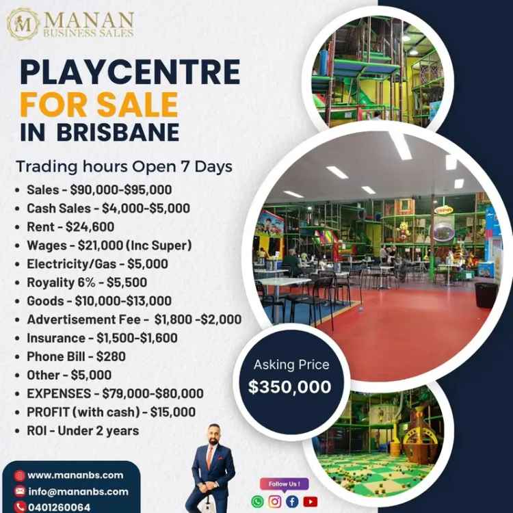 Adventure-Themed Playcentre for Sale in Brisbane