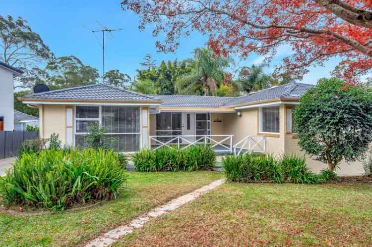 3 Bed Family Home for Lease West Pennant Hills