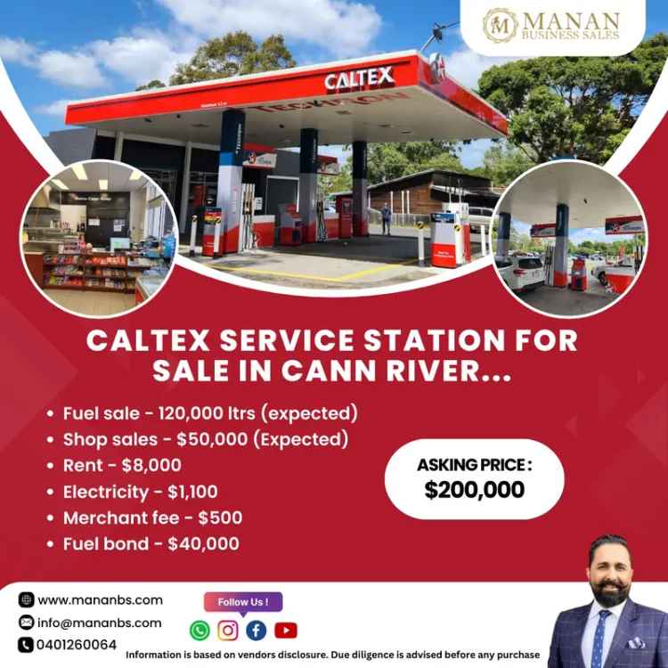 SERVICE STATION FOR SALE IN CANN RIVER