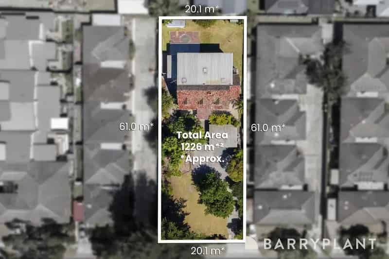 Prime generational Mordialloc landholding on 1226m2 approx.