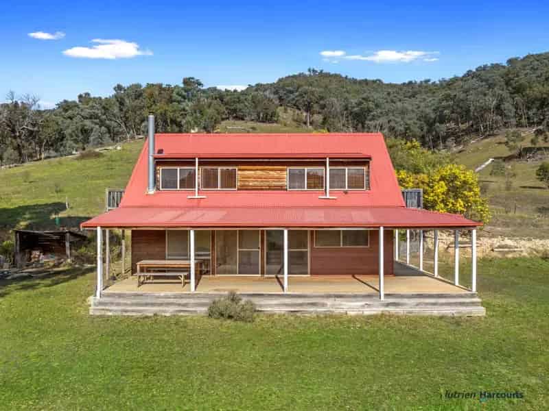 Buy rural property in a peaceful area with stunning views and shed