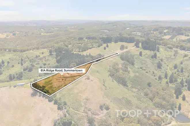 Land For Sale in Adelaide Hills Council, South Australia