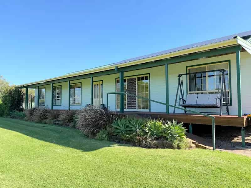 Large family home for sale near Moree with pool and solar panels