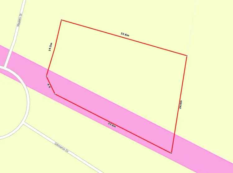 Vacant Residential Land Duplex Lot 704m2 All Services