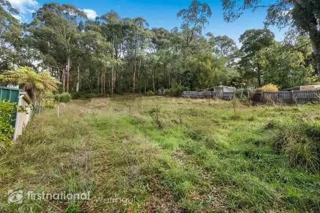 Affordable Noojee Land for Couples and First Home Buyers