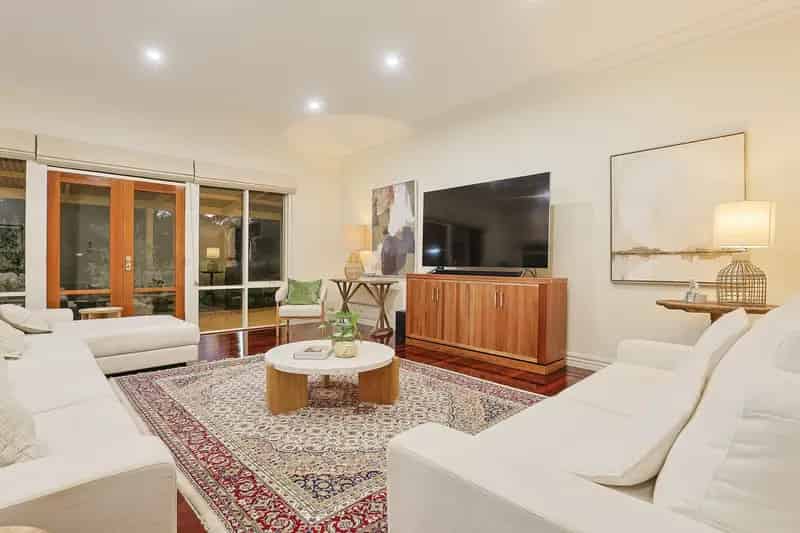 Timeless luxury on one acre with grand proportions and elite entertaining.