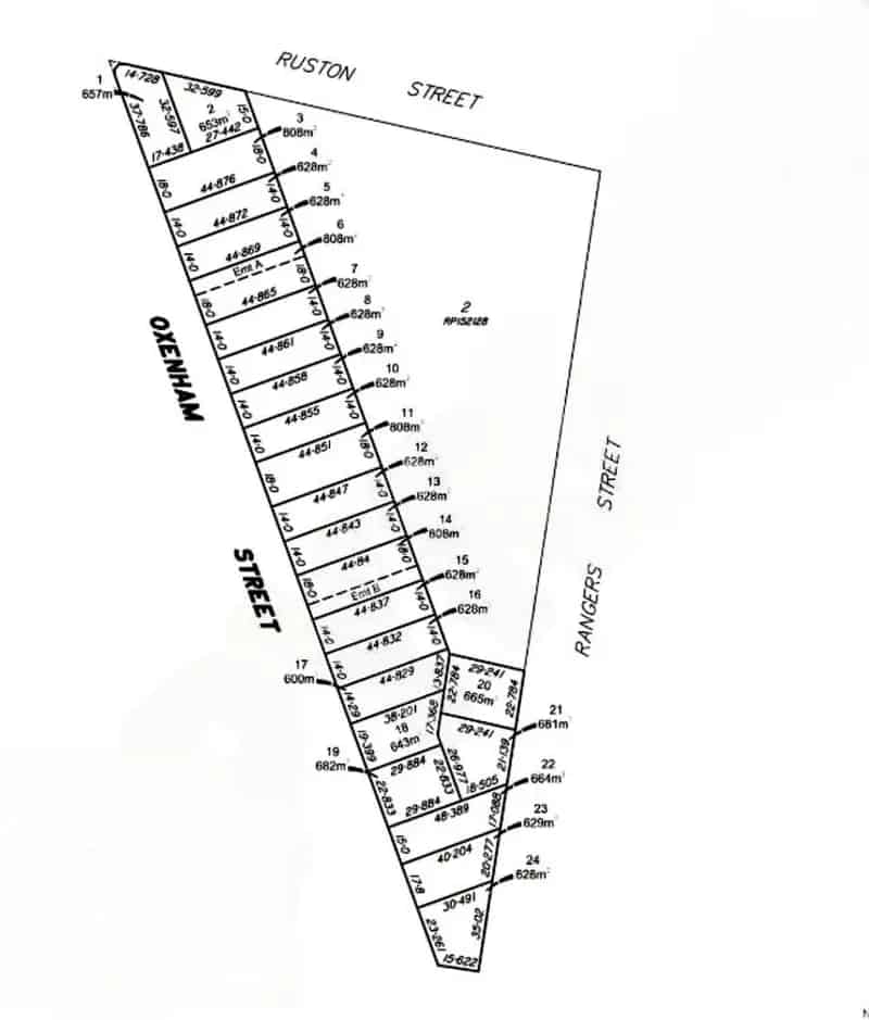 Buy land development site in Warwick with DA approval for 24 lots