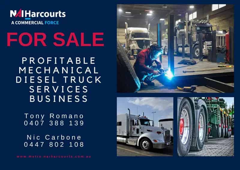 Profitable Mechanical Diesel Truck Services Business