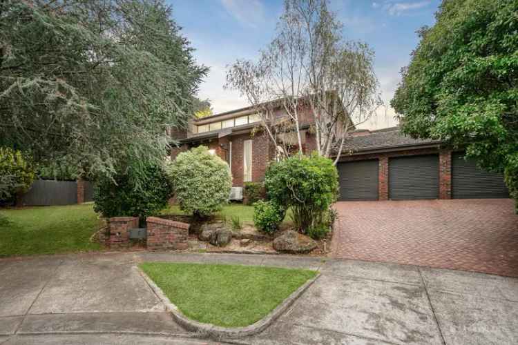 Buy house in Templestowe with stunning architectural details and private yard