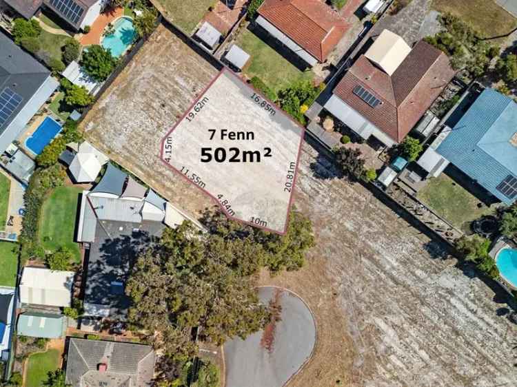 Land For Sale in City of Canning, Western Australia