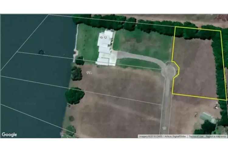 Buy Acreage Lot with Water Views Lilliesmere Lagoon with Power and Bitumen Road