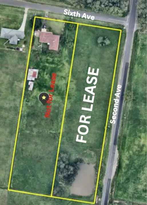 2.5 Acres for Lease - Storage, Vegetable Garden or a Nursery