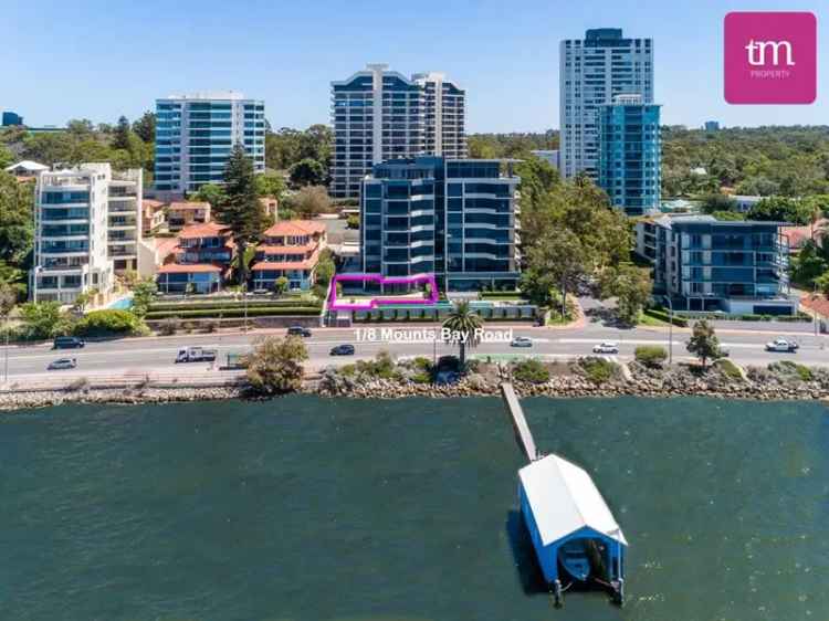 Luxury Swan River Apartment with Private Garden and Exclusive Amenities