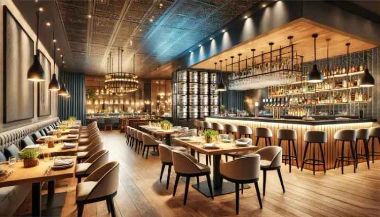 Prime Location Restaurant & Bar | $1M+ Fit-Out | Huge Growth Potential