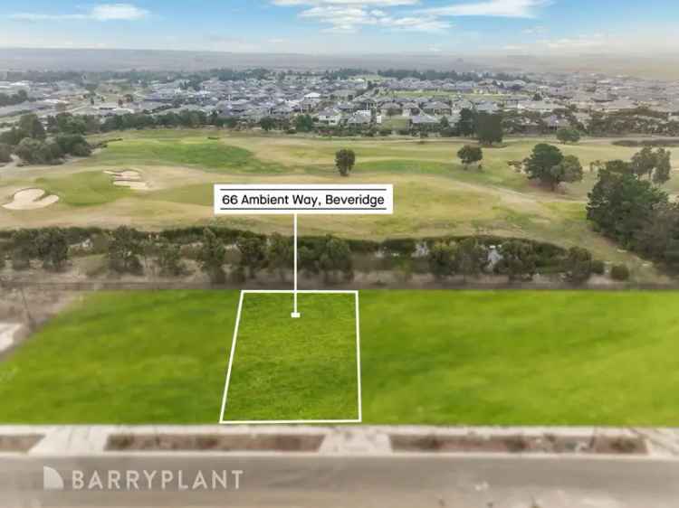 Build Your Dream Home Buy Golf Course Allotment Beveridge