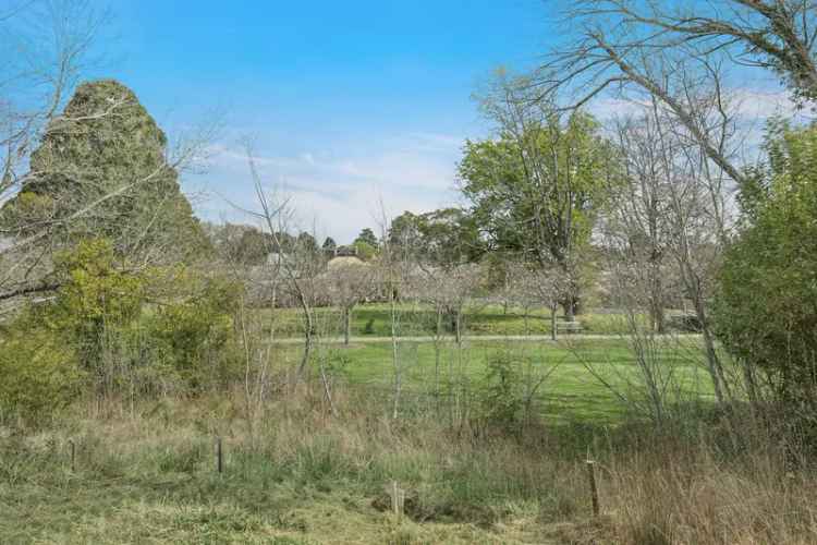 Building Opportunity Land in Old Bowral with Scenic Views