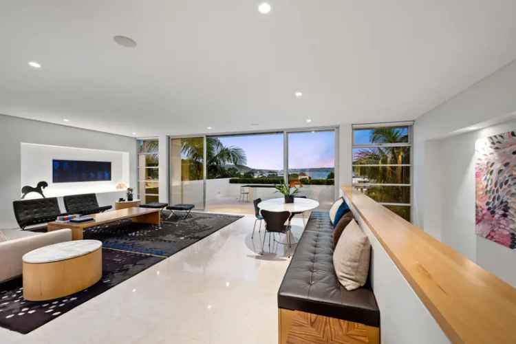 Architectural excellence and extraordinary views footsteps from Balmoral Beach