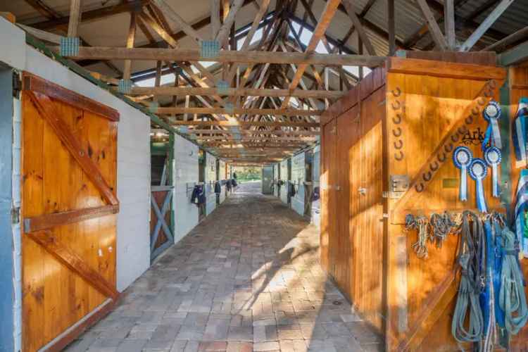 25 Acre Equestrian Estate with 10 Stall Barn & Dressage Arena