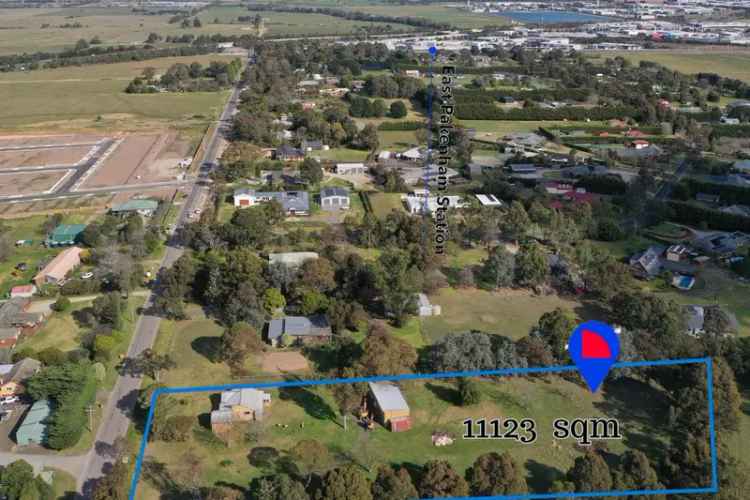 Development opportunity for sale land in Pakenham East with ample acreage