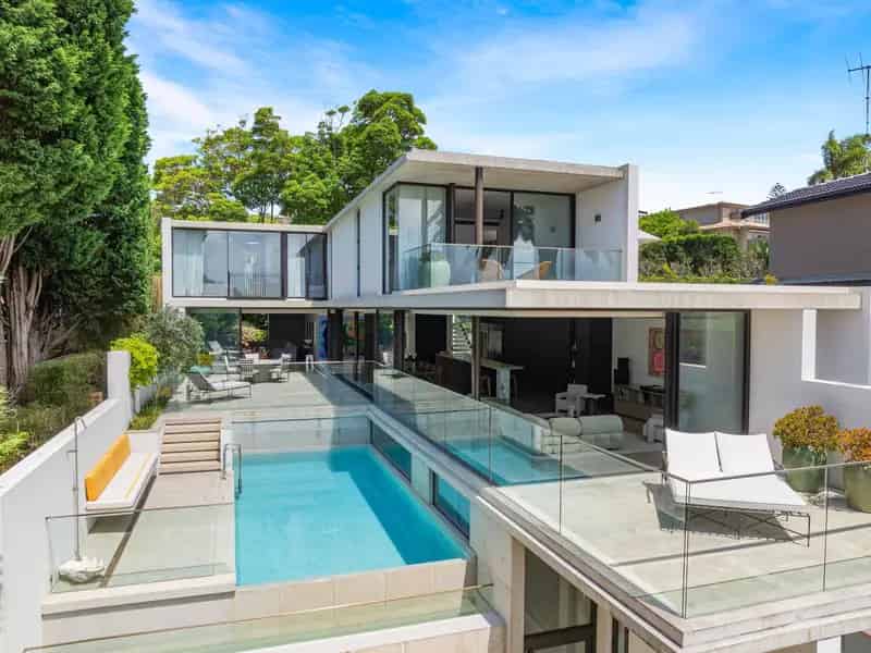 Buy House in Vaucluse Featuring Luxury Design and Elevated Harbour Views