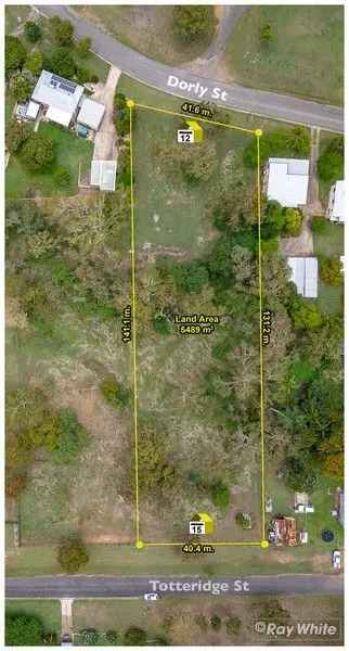 5489m2 / 1 acre plus Home site in Town