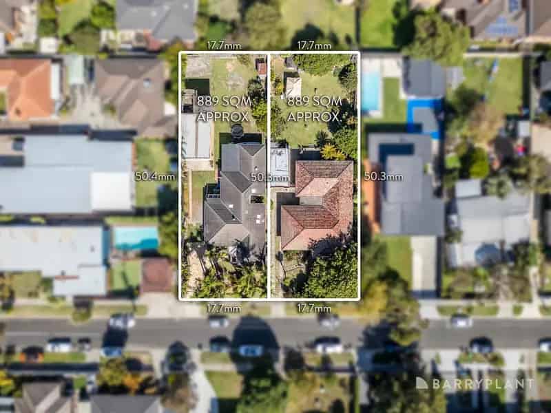 Multiple Residence Development Opportunity - 2 properties in 1 on 1895m2 