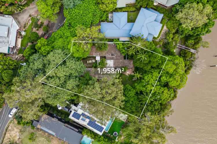 Indooroopilly Riverfront Property 1958sqm