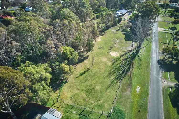 Buy Land in Heathcote with Room for a Pony