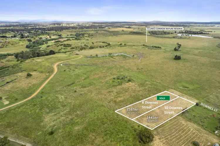 2441sqm Clunes Land - Rural Lifestyle Block