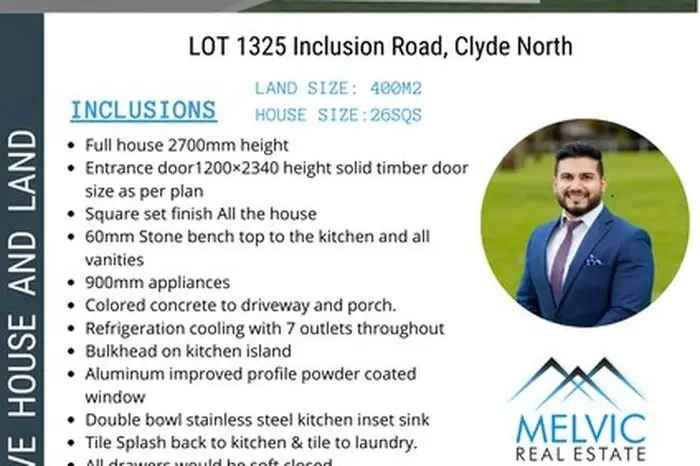 Modern 4 Bedroom Luxury Home in Clyde North