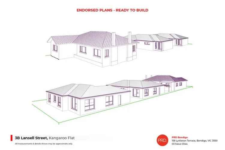 Build Opportunity Land in Kangaroo Flat with Plans and Permits