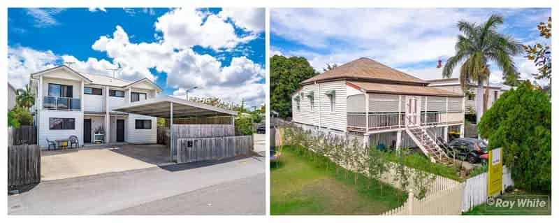 Buy Queenslander and Townhouse Investment in Rockhampton City with Development Potential