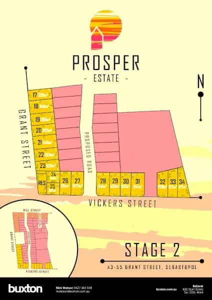 Buy land in Prosper Estate Sebastopol with convenient amenities