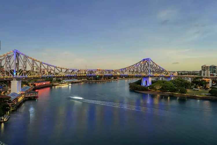 Buy Apartment in Brisbane City with River and Story Bridge Views