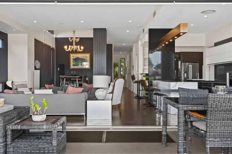 Rent North Facing Modern Waterfront Home with Skyline Views