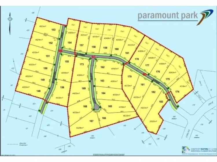 buy land in Paramount Park featuring large sizes and great prices