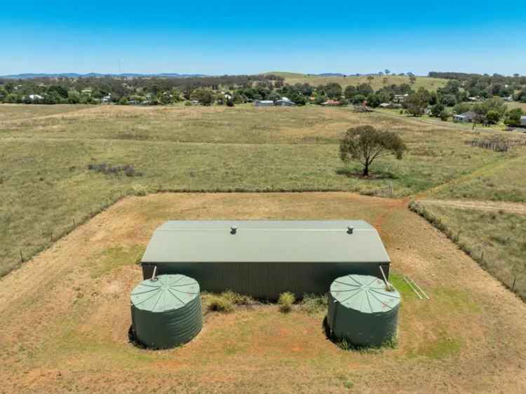 50 Acre Rural Lifestyle Property with Shed and Town Water