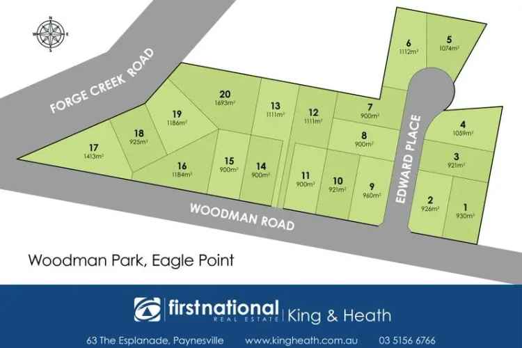 Buy Land in Woodman Park with Expansive Space for Your Dream Home