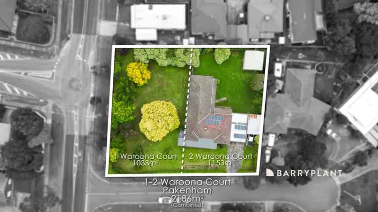 Development opportunity house in Pakenham with stylish family home features