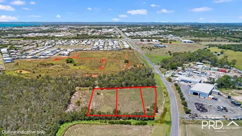 Commercial Land For Sale -Four Lots In One Line for Sale