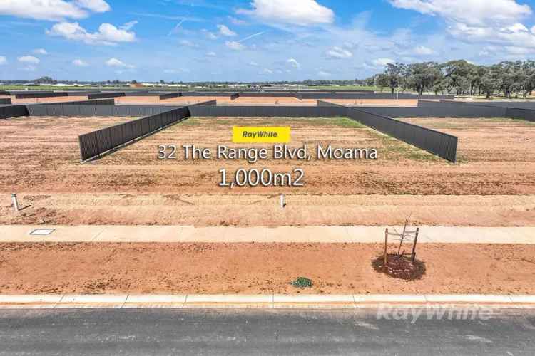 Titled and Ready to Build - The Range Boulevard - Moama's Newest Estate